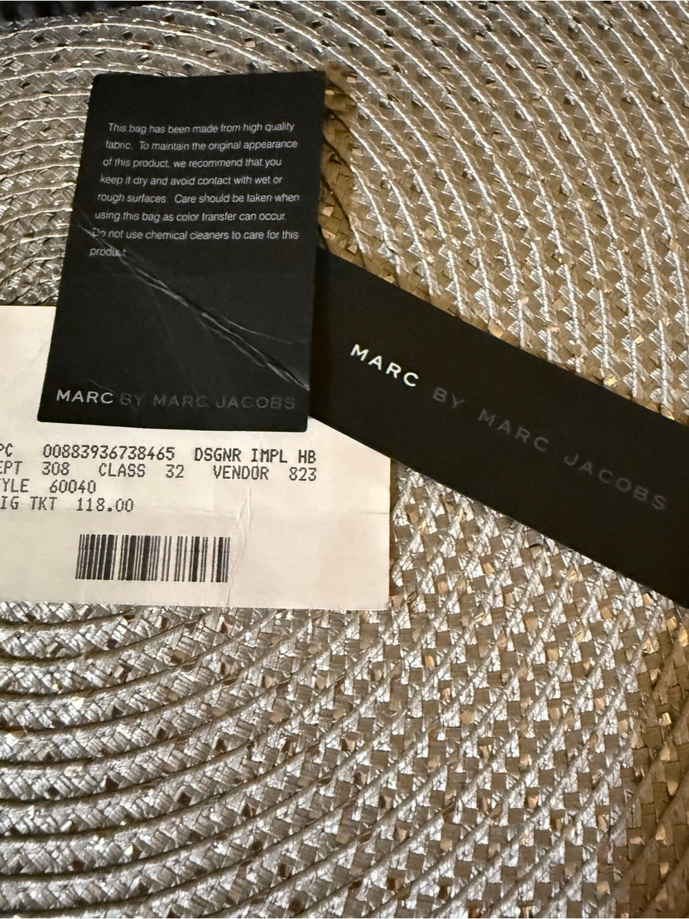 Marc by Marc Jacobs Satchel Bag | Standard Supply Workwear | Quilted Black - Picture 9 of 9